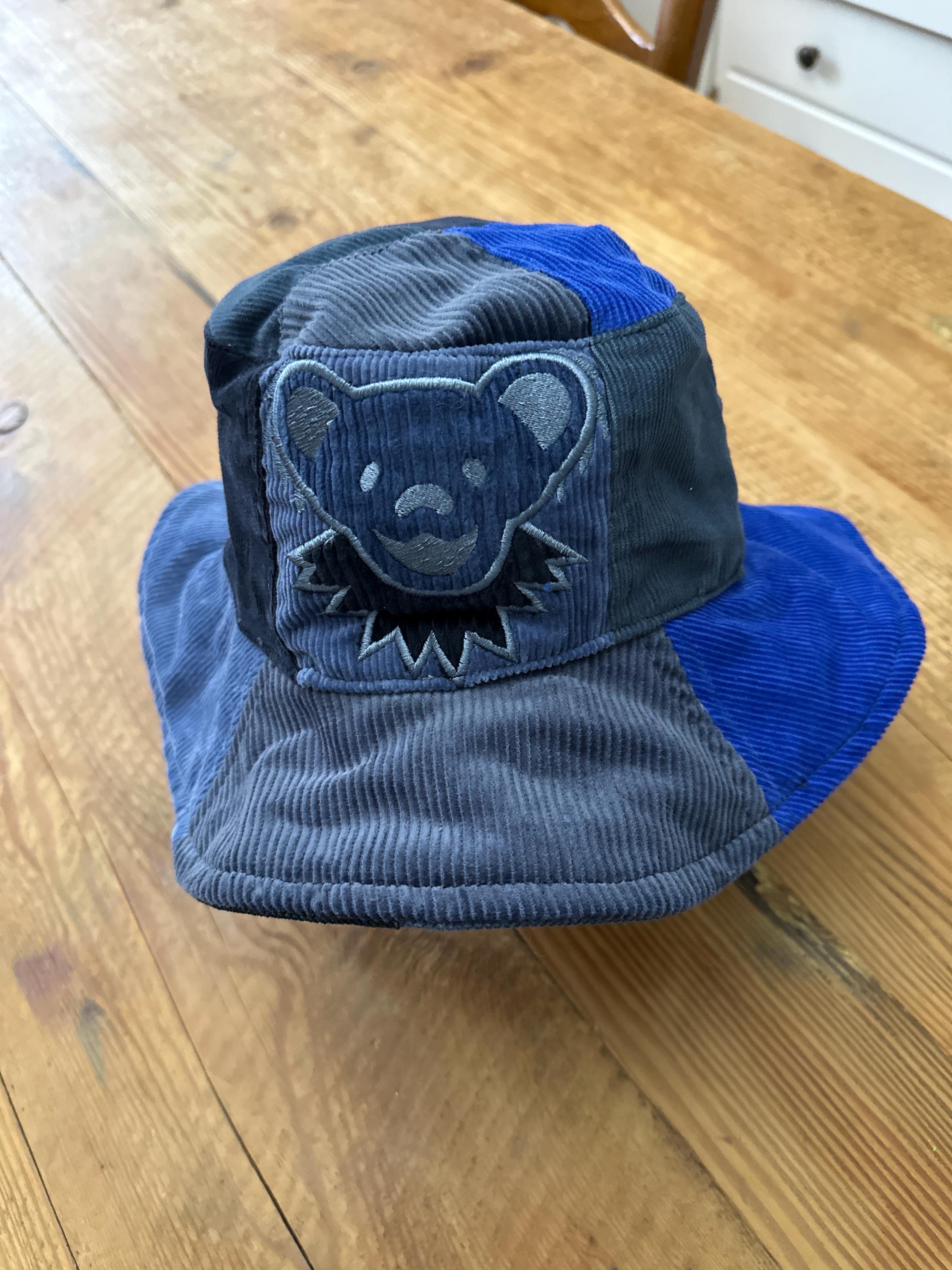 Grateful Dead Patchwork Hat | Corduroy Bluepatch Hat 