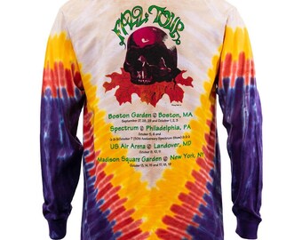 thumbnail image 2 of Liquid Blue Grateful Dead Bear Jamboree Tie-Dye Long Sleeve – Double-Sided Graphic Tee, Men's M-2XL, Made In USA 2 of 3
