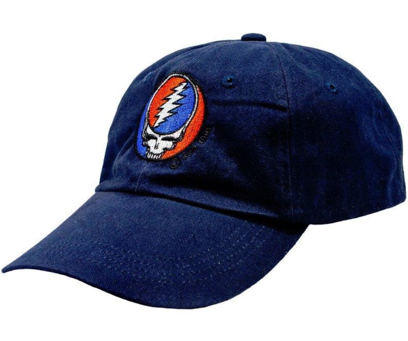 Grateful Dead Steal Your Face hat / cap Stealie baseball cap Etsy