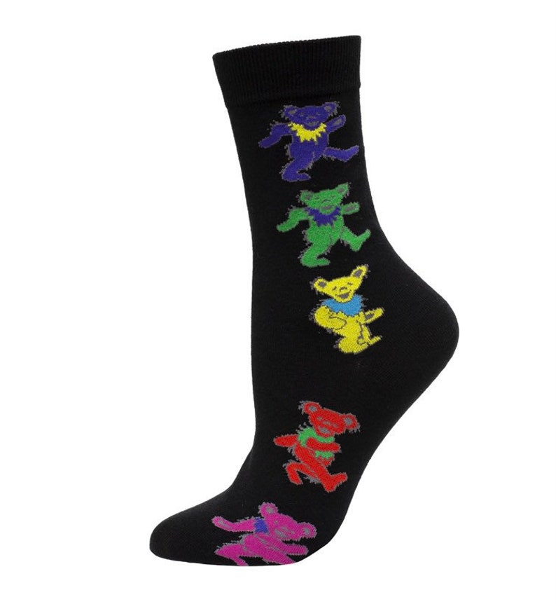 Grateful Dead Socks Grateful Dead Dancing Bear Socks Dead - Etsy