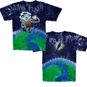 Dead and Company Las Vegas Sphere shirt Vegas shows Dead & Company Dead Spaceman tie dye shirt -Spaceman Grateful Dead shirt DEAD HEAD shirt