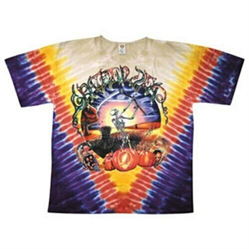 Grateful Dead Harvester Tie Dye Shirt. Fall Tour 1994 Shirt