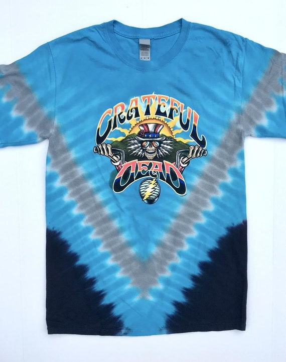 Grateful Dead Motorcycle Tee - Psycle Sam Riding a Motorcycle