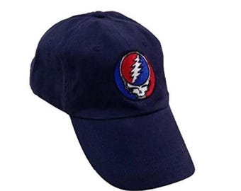 Gorra/sombrero Steal Your Face de Grateful Dead - Gorra de béisbol Stealie - Gorra DEAD HEAD - Gorra Grateful Dead - Gorra Dead and Company Talla única