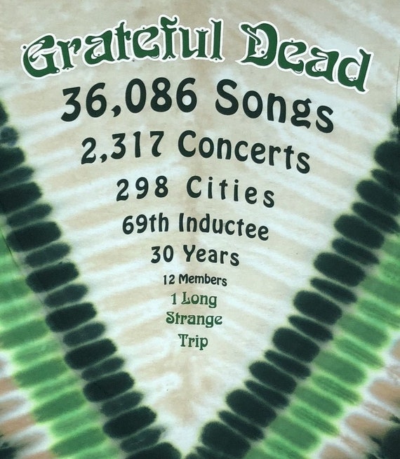 Grateful Dead Harvester shirt XL Fall Tour 1994 GARCIA NEW WEIR LESH 2 Sided Grateful Dead Harvester shirt XL Fall Tour 1994 GARCIA NEW WEIR LESH 2 Sided