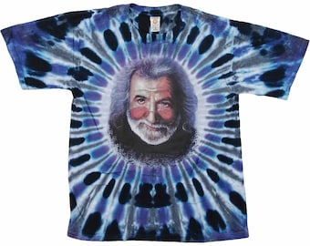 Jerry Garcia Rose Tie Dye Shirt Grateful Dead Jerry Garcia Jerry Shirts Grateful Dead Jerry Garcia Hemden