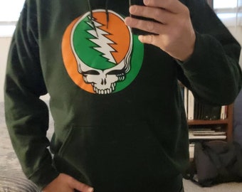 St Patrick's Day Grateful Dead Sweatshirt - Grateful Dead Celtic Hoodie - Grateful Dead Hoodies  - Dead Head Hoodie (sizes med - 2XL)