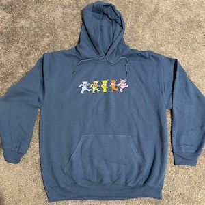 Grateful Dead Dancing Bear Hoodie Grateful Dead Sweatshirt - Dancing Bears Hoodie - Dead and Company Hoodie for Las Vegas SPHERE shows