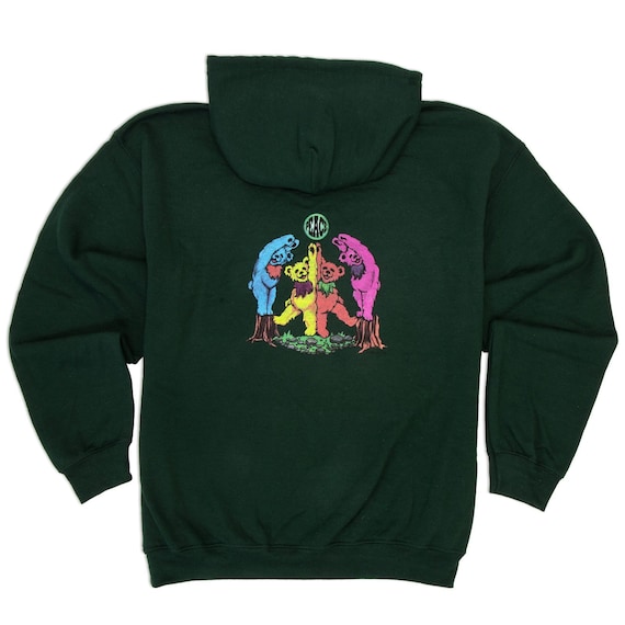 Grateful dead dancing bear hoodie sweatshirt sale