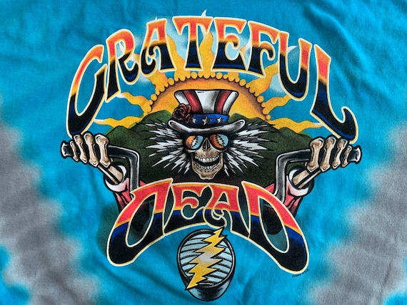 Grateful Dead Long Sleeve Motorcycle Shirt - Long Sleeve Grateful