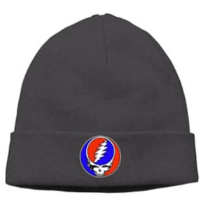 Grateful Dead winter hat - Grateful Dead beanie hat - Steal Your Face warm hat - Dead and Company hat  - embroidered Grateful Dead hat