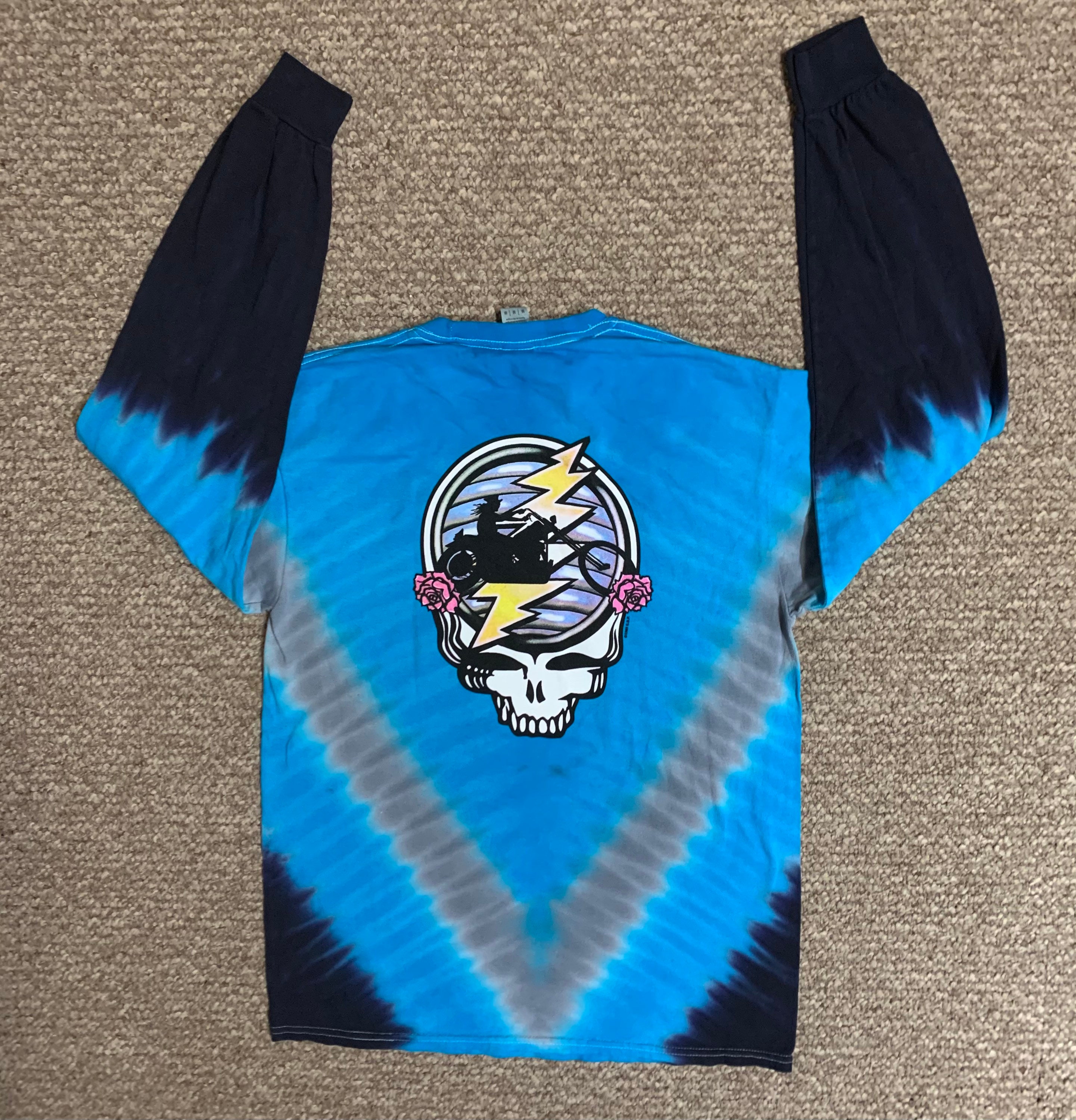 Grateful Dead Long Sleeve Motorcycle Shirt Long Sleeve - Etsy