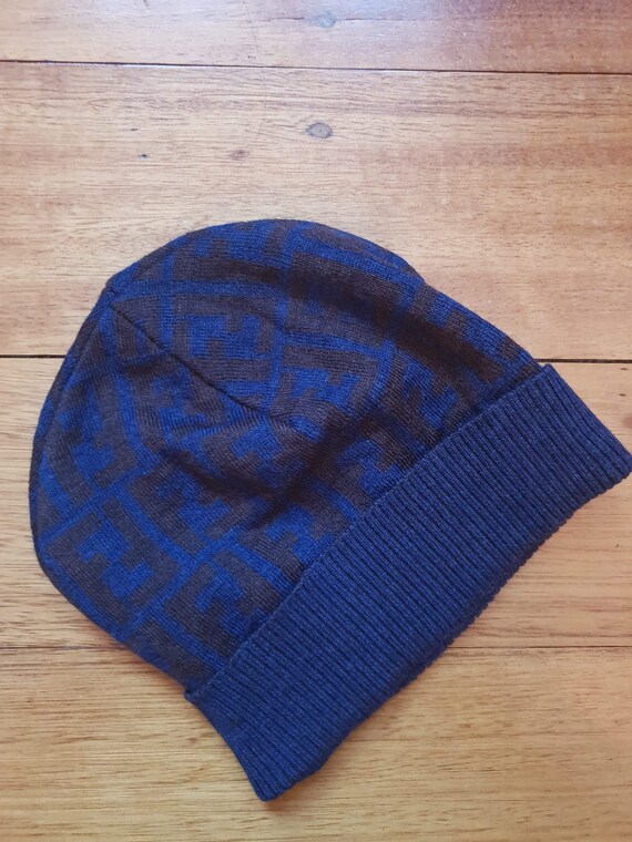 Genuine Fendi zucca beanie