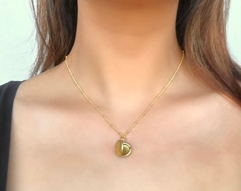 Gold Locket Necklace
