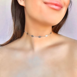 Reflective Choker Etsy UK