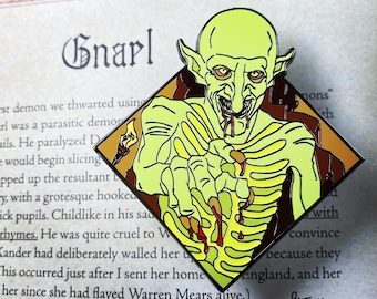 Gnarl Enamel Pin