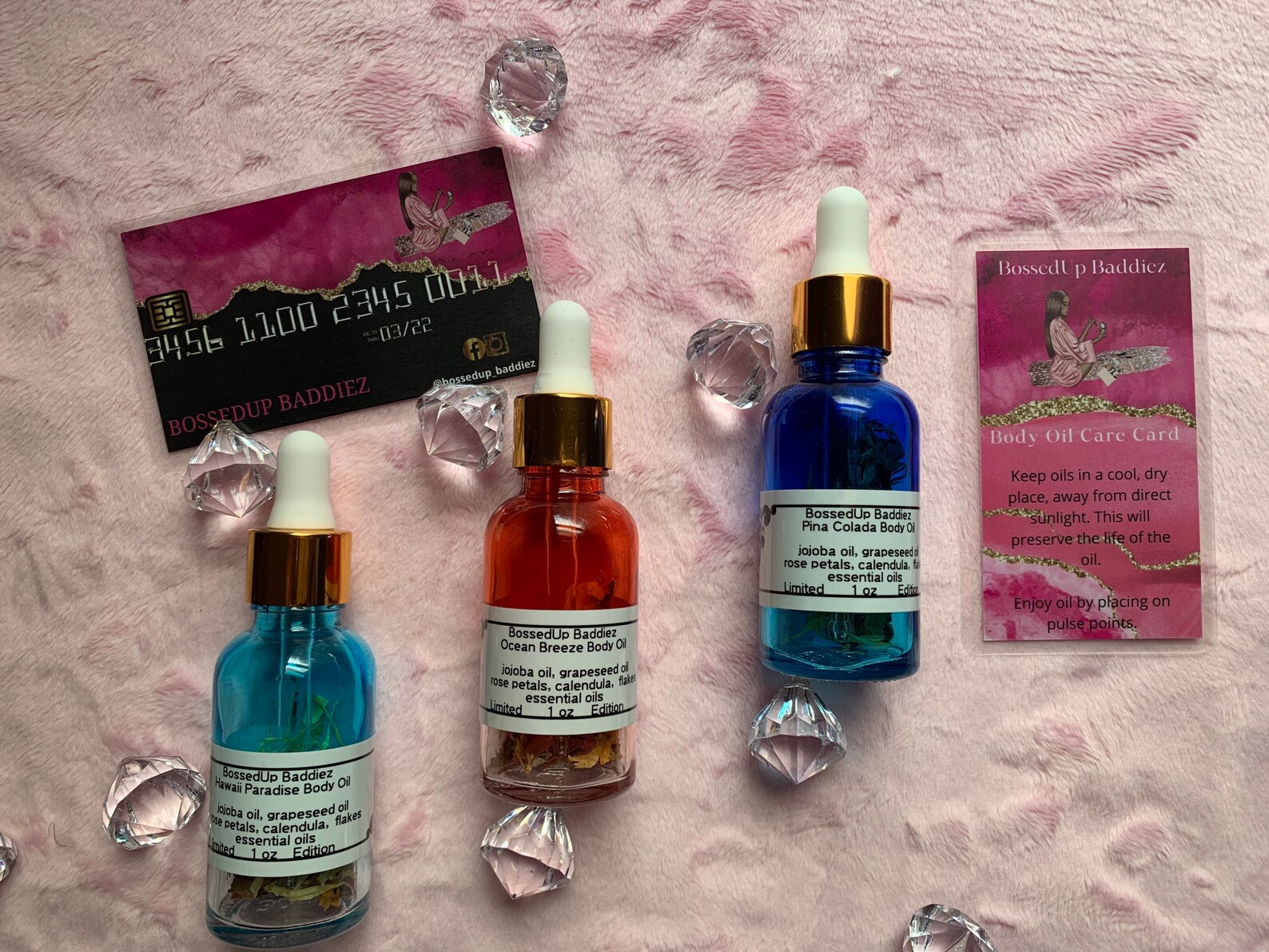 Limited Edition Handmade Body Oils Etsy