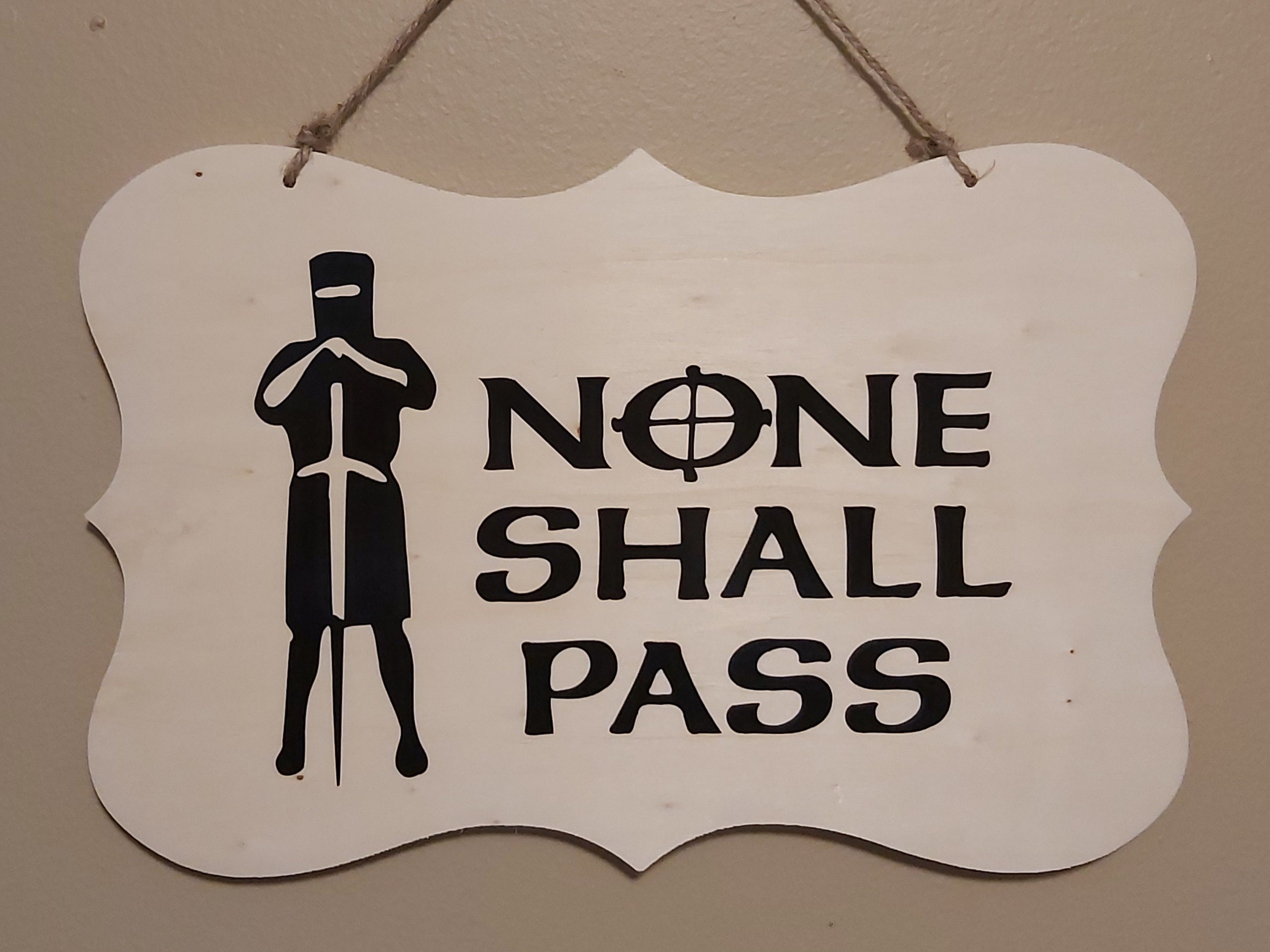 The Black Knight, You Shall Not Pass,monty Python, the Holy Grail Door