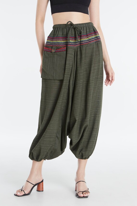 BOHO HIPPIE PANTS Harem Pants Women Girls Hippie Dress Etsy