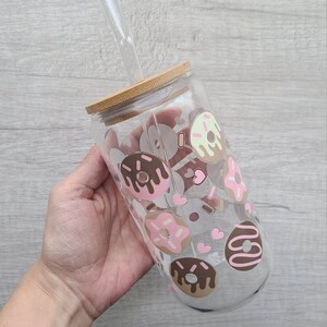 Donut Straw Topper- Pink – Etch and Ember