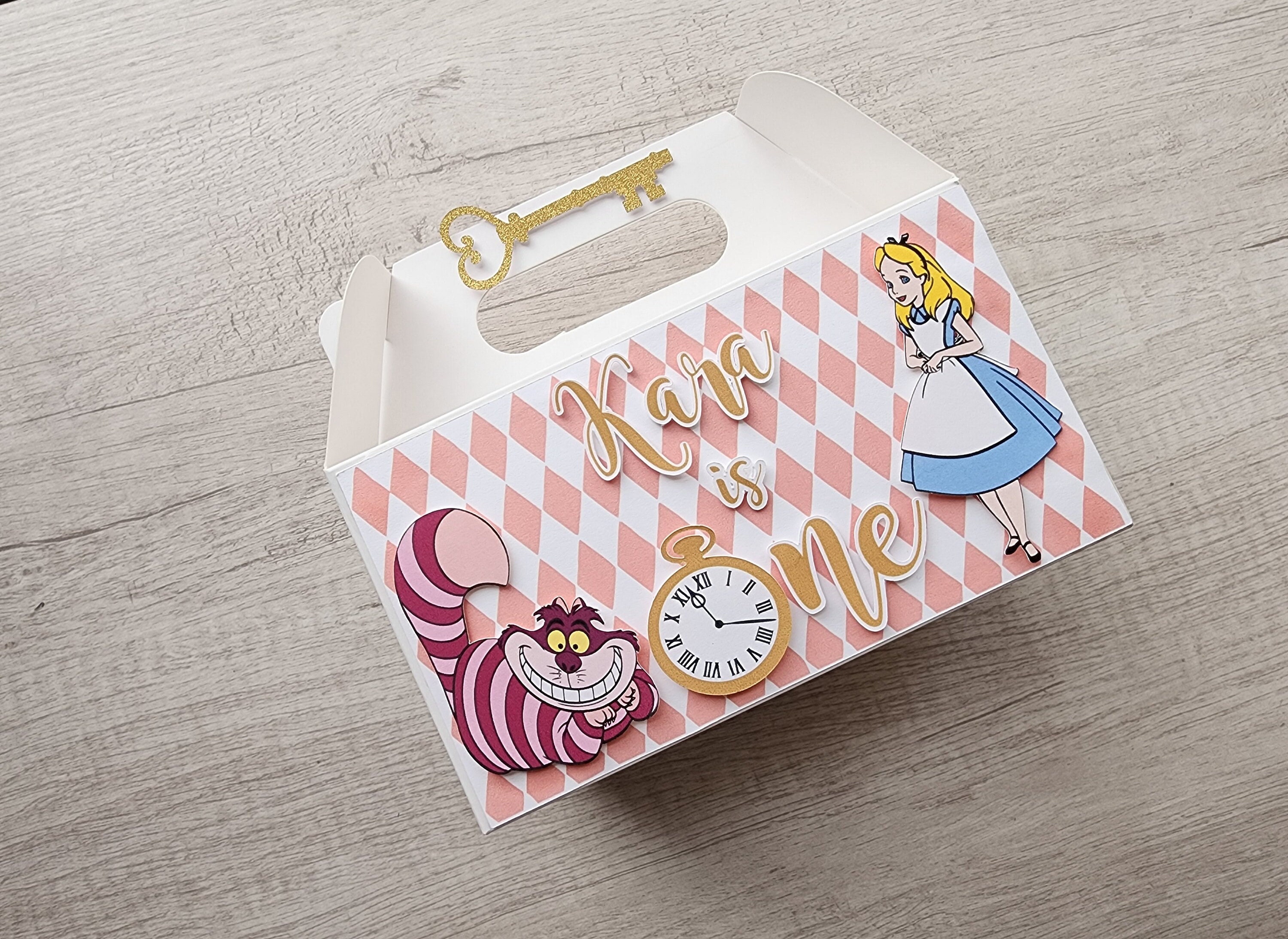 Alice In Wonderland/Onederland Gift Bag/Favor Bag Labels2