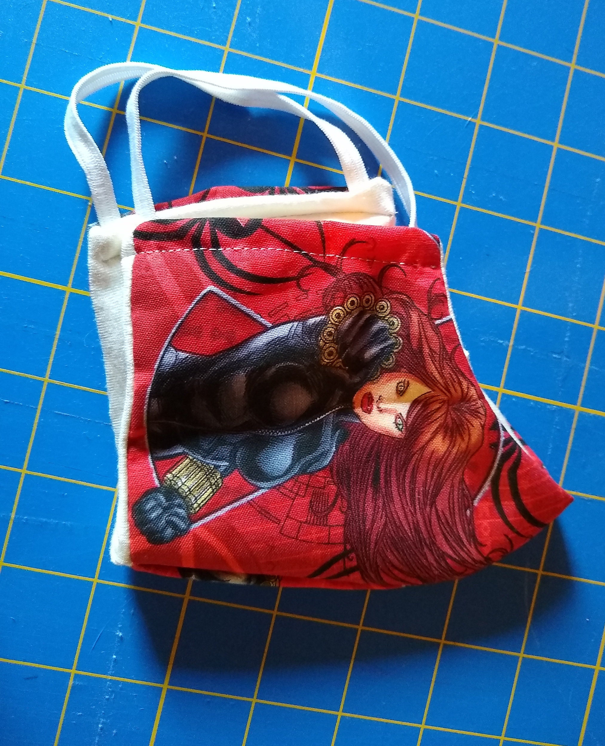 Marvel Black Widow Face Masks with comfort lining Etsy
