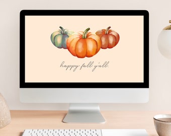 Fondo de pantalla de calabazas de otoño para escritorio