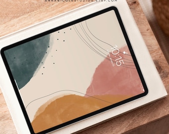 ボヘミアン抽象 iPad 壁紙