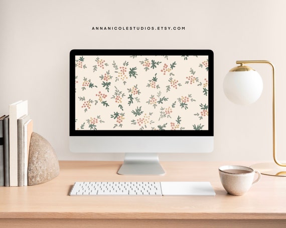 Vintage Floral Desktop Wallpaper