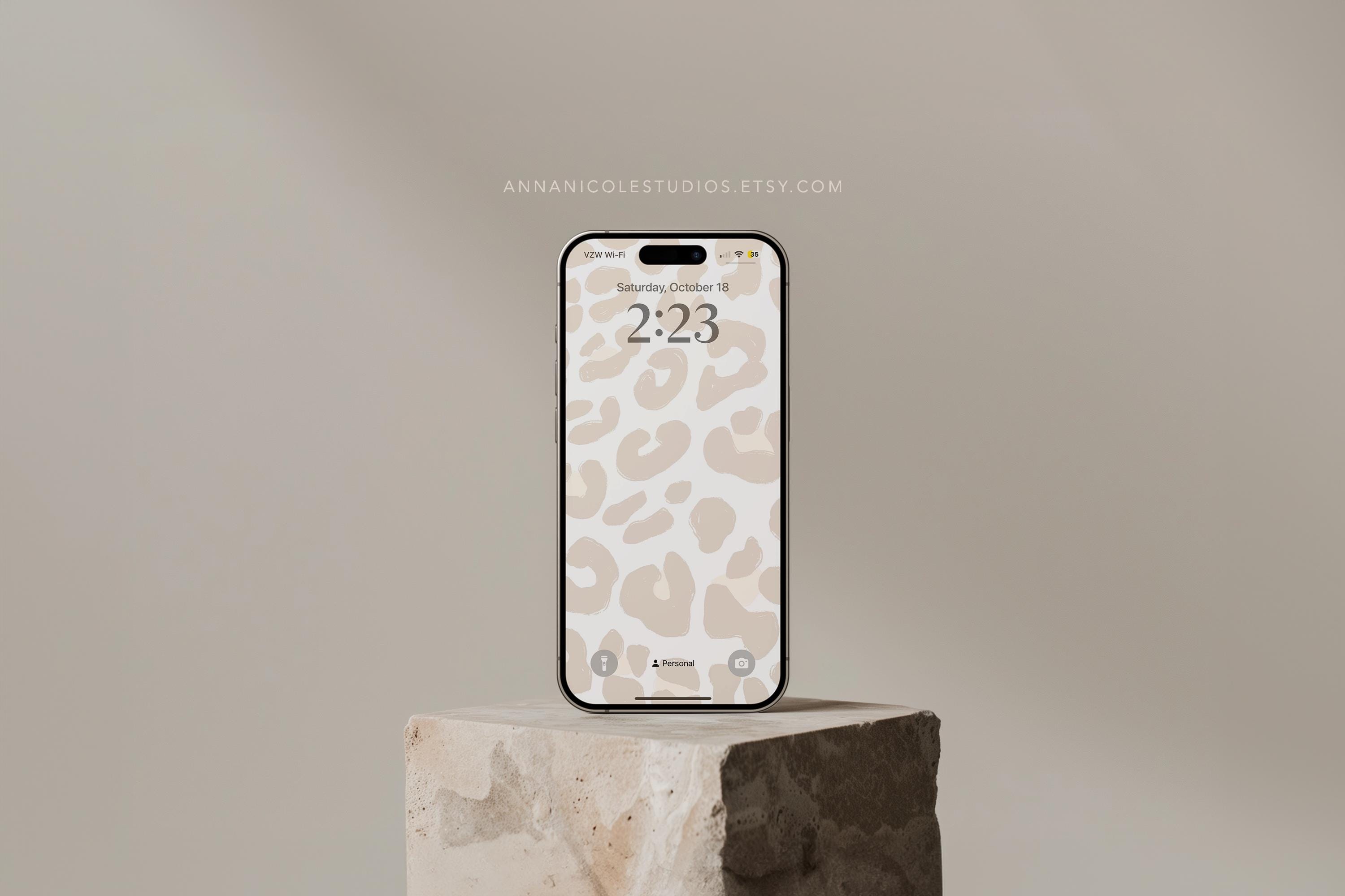 Leopard wallpaper phone - Etsy België, image size:3000x2000