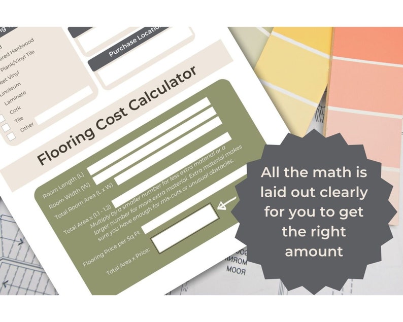 Flooring Planner, Interior Design Planner, Home Remodel and Renovation