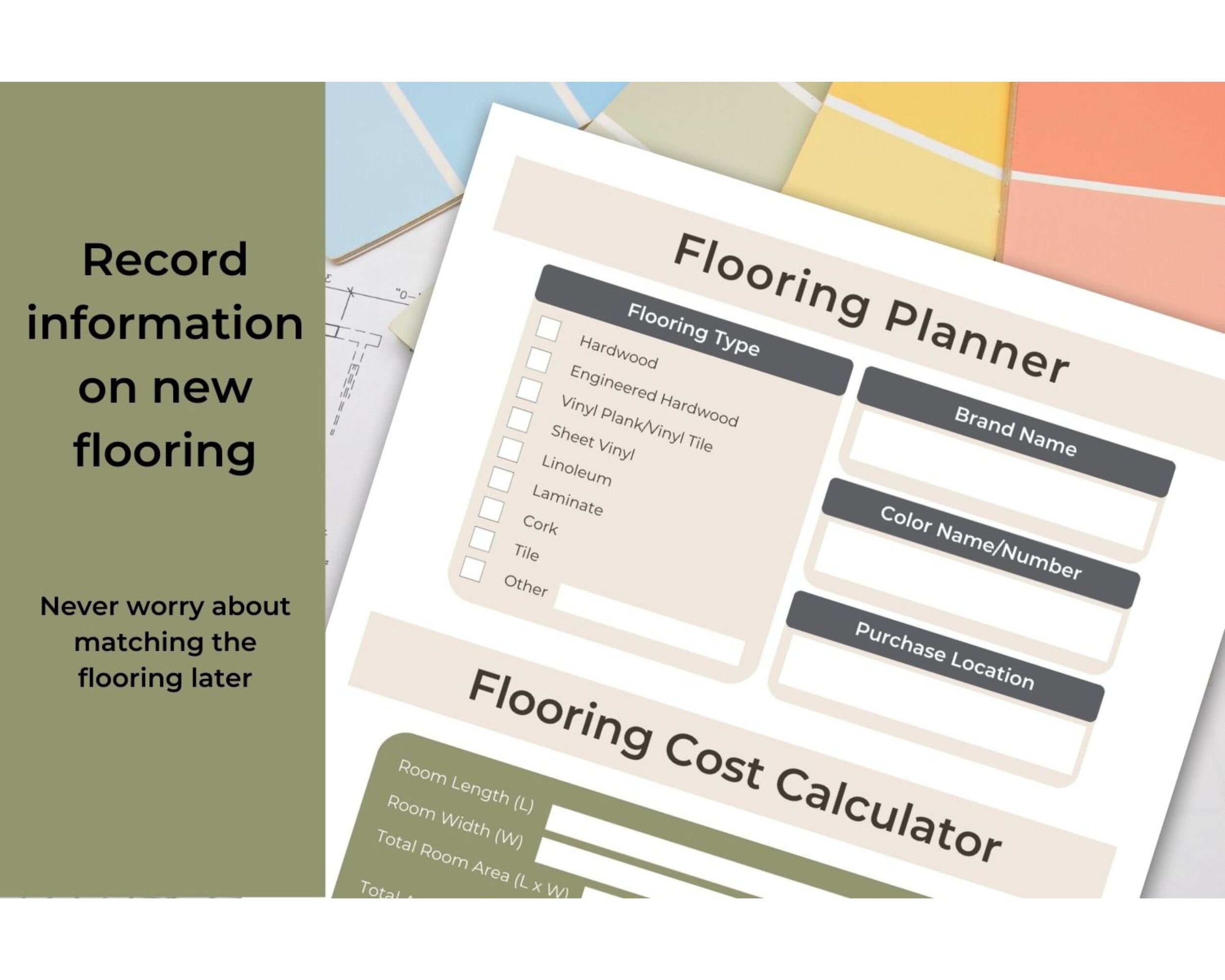 Flooring Planner, Interior Design Planner, Home Remodel and Renovation