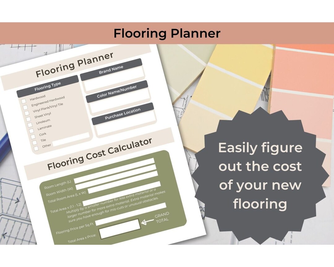 Flooring Planner, Interior Design Planner, Home Remodel and Renovation