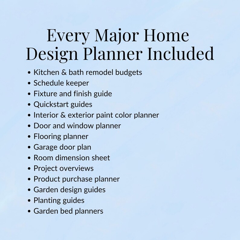 Ultimate Home Interior Design Planner | Customizable in Canva | New ...