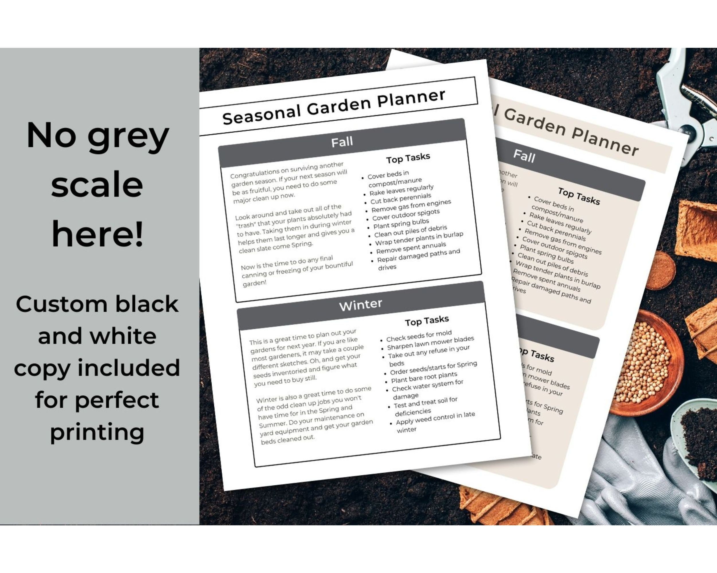 Ultimate Garden Planner Bundle, Vegetable Garden, Flower Garden, Home ...
