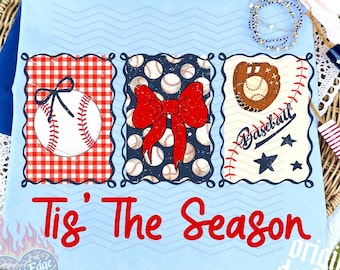 T-shirt de baseball vintage tendance, idéal pour les jours de match, avec des motifs PNG et des options de sublimation et de téléchargement numérique.