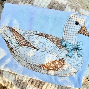 Vintage Goose PNG | Grandma Core Digital Download | Sublimation and DTF Design | Cottagecore Farmhouse Shirt | Trendy Thrifting File image 2