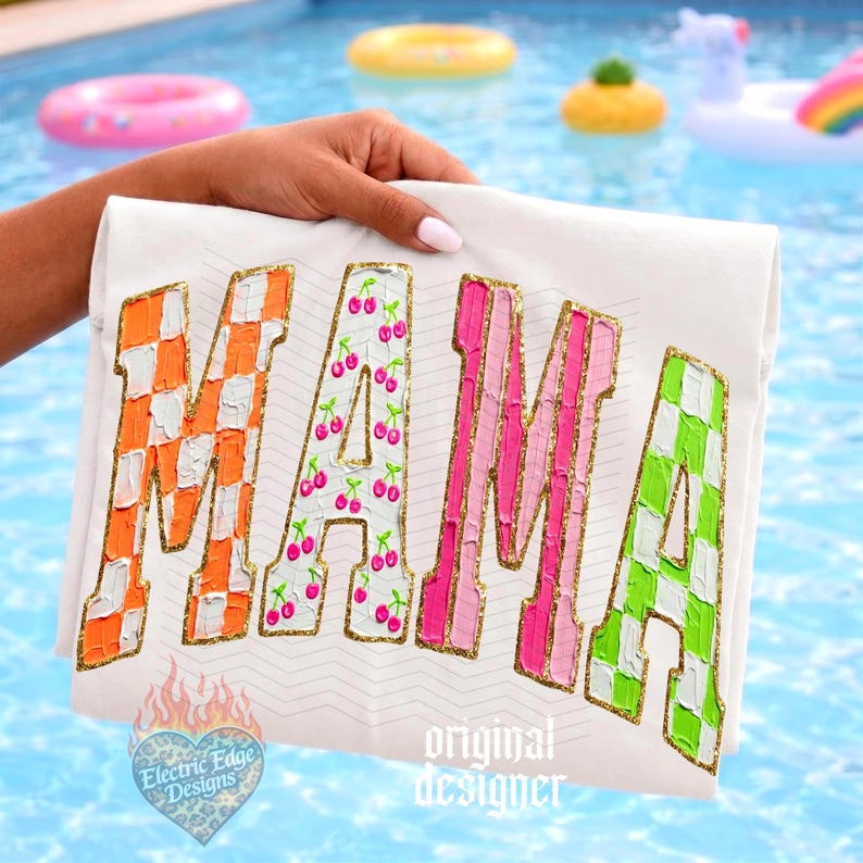 Comfort Colors mockup. Mama