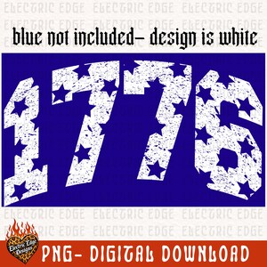 1776 Vaterländische PNG, Vaterländisches Sublimationsdesign, 4. Juli Retro DTF Download, trendiges Americana T-Shirt, Sommer-Boutique, Unabhängigkeitstag Bild 3