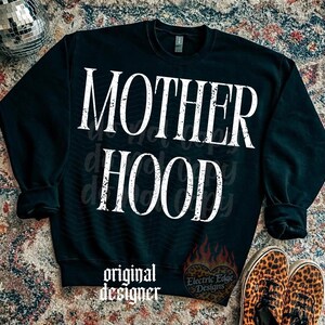 Motherhood PNG Bundle, Edgy Digital Download, Mama Shirt, Sublimation and DTF, Trendy Mother's Day Graphic, Boutique Mom, Trucker Hat Design image 6