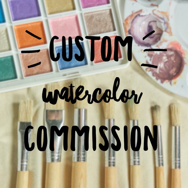 Commission Painting Etsy