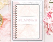 Hyperlinked undated Digital Planner fitness, ipad planner, goodnotes planner, habits tracker, weekly digital journal