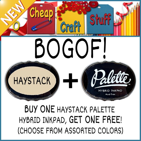 BOGO Haystack Palette Hybrid Ink Pad - Buy One Get Another Color FREE