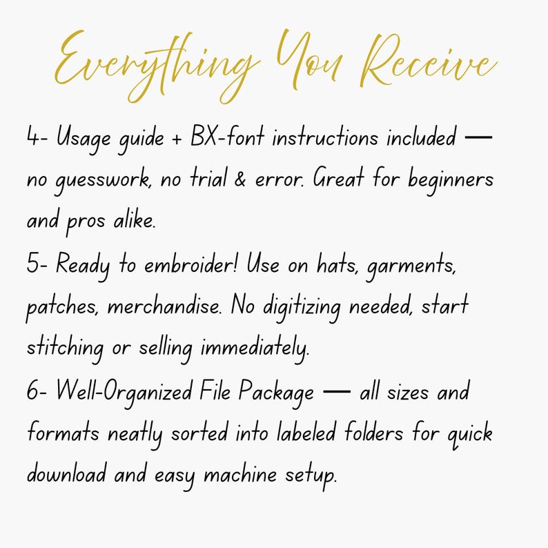 Embroidery Font Bundle – Satin + 3D Puff + BX Keyboard Ready + Multi-Format Machine Files image 7