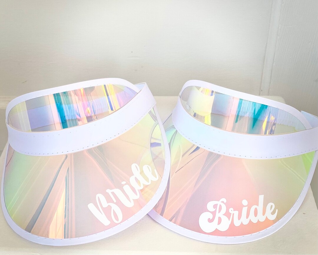 Bachelorette Visors Bride Visor Bachelorette Party Sun Visors Retro