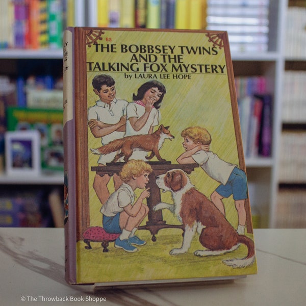 The Bobbsey Twins #63: The Bobbsey Twins and the Talking Fox Mystery // 1970