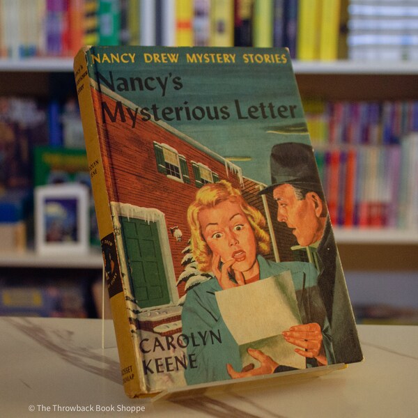 Nancy Drew Mystery Stories #8: Nancy's Mysterious letter // 1962 // Book Club Edition // ORIGINAL TEXT