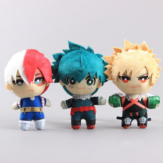 my hero academia stuffed animals