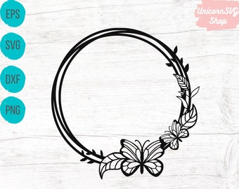 Free Free 327 Butterfly Border Svg SVG PNG EPS DXF File