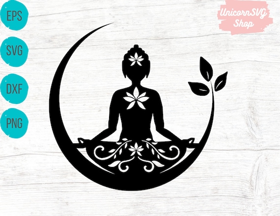 Download Buddha Svg Chakra Svg Peace Love Svg Good Vibes Svg Mandala Etsy